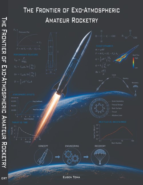The Frontier of Exo-Atmospheric Amateur Rocketry — book cover